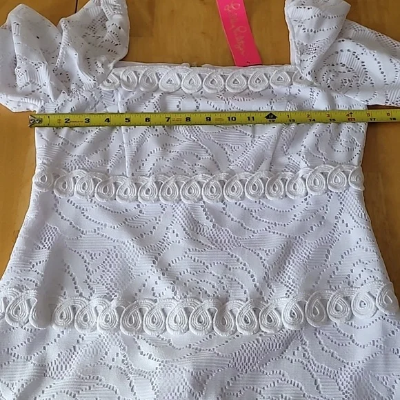 Lilly Pulitzer Zoella Dress in Resort White - Picture 9 of 14